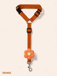 1pc Adjustable Pet Car Safety Tether, Vehicle Restraint Strap With Headrest Fixing Belt And Metal Clip, Suitable For Dogs, Cats And Small Pets, Ideal For Daily Commute, Walking, Training And Outdoor Use, Multi-Color Pet Car Accessories, Suitable For Rear Seat Travel And Camping - Multicolor - View 16