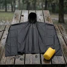 Waterproof Rain Poncho, Windproof Quick-Dry Hooded Cape, Durable Multi-Purpose, Suitable For Hiking And Camping, Outdoor Essential, Halloween Costume Cape - A - View 7