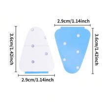 Sideburn Wig Tape, Double-Sided Invisible Adhesive Strong Hold Waterproof Lace Front Wig Tape, Halloween - One Size - View 2