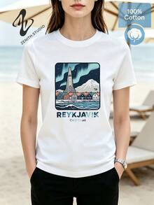 Women T-Shirts - White - View 3