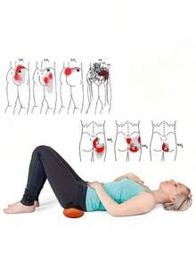 Deep Muscle Release Massager With 14 Trigger Points, Specifically Designed For Optimizing Hip, Sacroiliac Joint, Pelvis, Sacrum And Lower Back Relaxation And Muscle Release - Multicolor - View 3