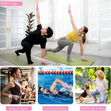 1/2pcs Unisex Wrist And Ankle Weights, Silicone Wrist Weights, Suitable For Gym, Yoga, Pilates, Aerobics And Strength Training, Wearable Arm And Hand Weighted Exercise - Multicolor - View 5