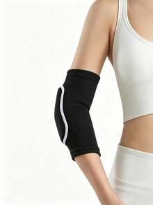 1pc New Summer Outdoor Foam Elbow Pads, Women's Professional Fitness Elbow Sleeves, Joint Protection, Suitable For Plank Training And Arm Elbow Support - Multicolor - View 12