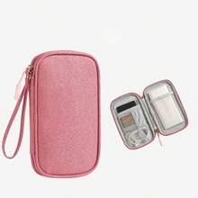 1 buah Tas Penyimpanan Digital Kapasitas Besar | Penyimpanan dengan Banyak Kompartemen, Kabel Data, Earphone, Power Bank Tertata Rapi | Tas Organizer Aksesori Elektronik Portabel | Desain Genggam Ringan, Hemat Ruang untuk Perjalanan Bisnis dan Liburan - Rectangle - View 9