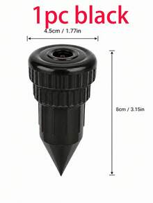Realistic Sprinkler Head Key Hiding Box, Concealed Design, For Key Storage In Backyard Outdoor Lawn, Can Be Inserted Into Garden Lawn Underground, Waterproof And Corrosion-Resistant, Essential Home Outdoor Accessory - Multicolor - View 12