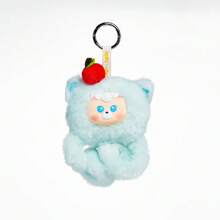 Tangle X HiddenWooo Mallow Bears 海鹽薄荷色乙烯基毛絨減壓吊飾 - Sea Salt Mint - 查看 2