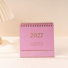 1件 2027 極簡風桌面月曆計畫表，每日備忘錄行程追蹤器，辦公室學校桌面文具裝飾 - 多款 - 查看 13