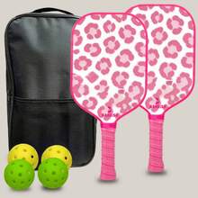 RANDISH Pickleball Paddle Set, 16mm Core Thickness, Includes 2 Pickleball Paddles, 4 Balls And 1 Storage Bag - Multicolor - View 38