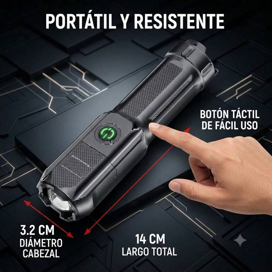 Outdoor Emergency Glow Stick - Black - View 1