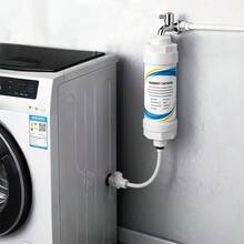 家用淨水設備 水龍頭濾水器 淨水器 廚房前置濾水器 濾芯 宿舍通用水濾器 易安裝 蓮蓬頭濾水器 浴室熱水器前置濾水器 宿舍水龍頭蓮蓬頭通用濾芯 - 水龍頭過濾器 - 查看 10