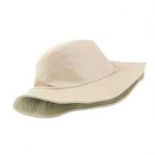 1pc Women's Solid Color Bucket Hat, Outdoor Sun Protection Decorative Hat - Women's Bucket Hat - View 3