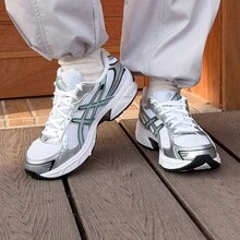 Asics Women Casual Athletic Shoes - White/Green - View 8