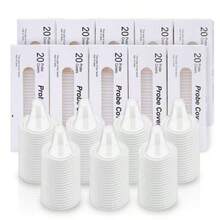 200/400/500個通用耳溫槍耳溫計探頭套，高品質一次性耳溫計套，一次性耳溫計替換蓋鏡濾芯 - C - View 1