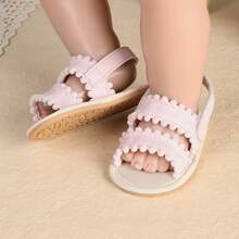 Summer Infant New Breathable Non-Slip Soft Sole Minimalist Premium Style Fashion Anti-Fall 0-1 Years Old Toddler Walking Shoes - Pink - View 7