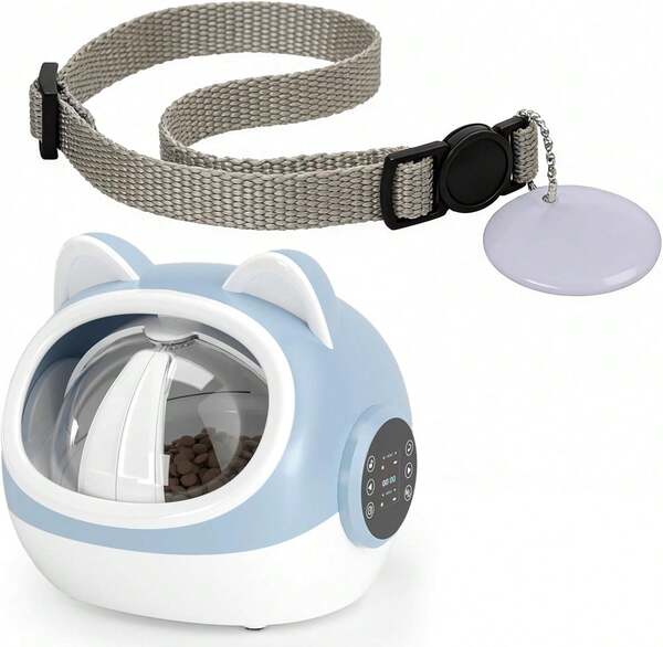 Etiqueta de collar RFID para gato para alimentador de gatos RFID, accesorio de collar para alimentador de mascotas para alimentación selectiva