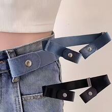 Invisible Stretch Waistband, Elastic Waist Belt, Adjustable Buckle-Free Waistband - Multicolor - View 8