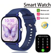 Full Touch Screen Smart Watch, Supports Wireless Calling, Pedometer, Music Control And Fitness Functions, Compatible With Android/IOS Phones, Equipped With 180mAh Battery, Ideal Gift Choice For New Year, Valentine's Day, Easter And Christmas - Multicolor - View 14