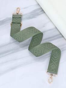 Correa de bolso ajustable bordada para bolso de mano y bolso bandolera - Verde - Ver 3