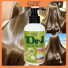 GZE 10-In-1 Multi-Effect Hair Mask 250g/8.82oz, Heat Protection Deep Nourishing Conditioner, Anti-Frizz Hydrating Oil Control Hair Mask, Suitable For Dry Damaged Frizzy Hair - 250g - View 2