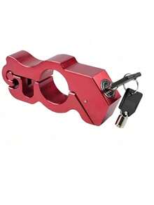 Universal Motorcycle Throttle Lock - Portable 3-Hole Handle Lock Suitable For Scooters, Electric Bicycles, Mopeds, Anti-Theft Clamp With Integrated Brake Lever, Black Adjustable Clamping Device - Lightweight Waterproof Plastic Grip Lock/Anti-Theft Clamp, Portable Handlebar/Pole Security Device, Can Fix Throttle Twist And Steering; One-Handed Quick Installation, Key Or Password Option; Suitable For Commuters, Delivery Riders, Students, Off-Road Riders, Garages, Parking Lots, Travel, Camping And Outdoor Storage - Throttle Lock - View 12
