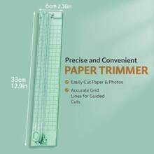 1pc A3 Paper Cutter, Portable Photo Trimmer, Mini Paper Guillotine, Corner Rounder Paper Cutter, Paper Cutting Tool - As Shown In the Figure - View 14