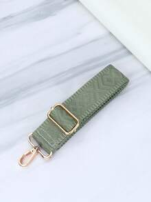 Correa de bolso ajustable bordada para bolso de mano y bolso bandolera - Verde - Ver 2