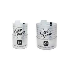 1/2/3件組方形壓克力蛋糕模具套裝，6-10英吋烘焙蛋糕造型工具，適用於製作翻糖、奶油、巧克力邊緣造型甜點環，可拆卸底部方便清洗，不沾表面易脫模，附高度尺，居家廚房配件，適合DIY戚風蛋糕，蛋糕愛好者禮物，適用於生日、婚禮及節日活動蛋糕模具 - 無色 - 查看 14