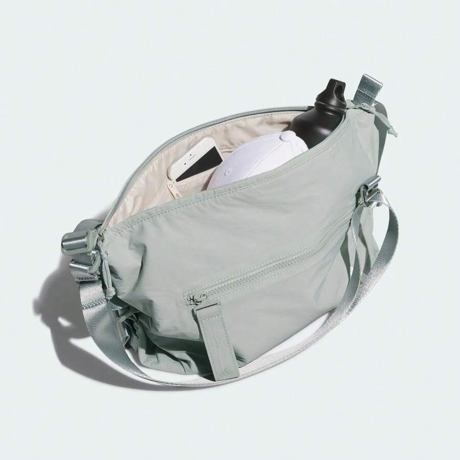 Tas Selempang Adidas (ADIDAS) Multi-Way Wearing Tas Olahraga Kebugaran Kapasitas Besar KC1405 - Baby Blue - View 1