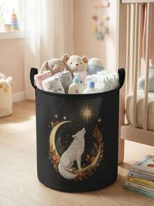 1 pezzo, Cestino rotondo per riporre, Capacità extra grande pieghevole, Resistente, Cestino rotondo pieghevole con stampa animale e grande capacità, Con manico, Cestino multifunzione per riporre nella stanza del bambino, Scatola organizzatore per accessori del bambino, Contenitore per riporre nella stanza del bambino, Contenitore per riporre accessori del bambino, Contenitore per riporre pannolini, Contenitore per riporre vestiti, Contenitore per riporre accessori del bambino, Scatola multifunzione per riporre, Scatola pieghevole per riporre accessori del bambino - Multicolore - Visualizzare 15