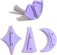 Pubic Hair Stencils Women Bikini Privates Shaving Stencil For Women Intimate Pubic Hair Trimmer With 7 Shapes Perfect For Bikini Area Shaping And - White - View 1