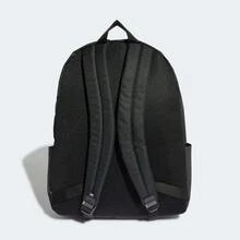 Adidas 3-Stripes Horizontal Backpack Large Capacity School Bag Sports Backpack HG0351 - Black - View 3