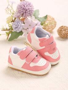Boys & Girls Panda Spring & Autumn Sneakers, Children's Fashion Sports Shoes, Infant Shoes 0-18 Months - Pink - View 5