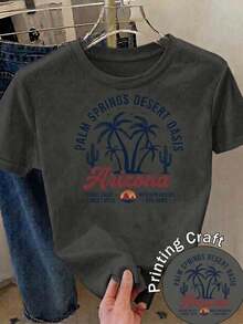 Women T-Shirts - Dark Grey 1 - View 3