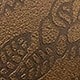 Scorpion Brown Printed Beaded