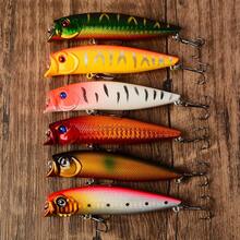 Set 6 Umpan Pancing, Termasuk Umpan Pancing Malam, Umpan Mengapung, Umpan Crankbait, Umpan Buatan, Umpan Popping, Cocok untuk Memancing Ikan Mas dan Ikan Gabus - MultiWarna - View 1