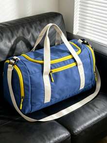 Sports Luggage Bags - Blue - View 2