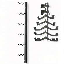 Cable Attachment Storage Rack, Wall Mounted Lat Pulldown Bar Holder, Home Gym Organizer For Cable Handles, Vertical And Horizontal Set - As Pic - View 1