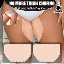 Plus-Size Thigh Anti-Chafing Pads, Self-Adhesive And Breathable, Invisible Strips, Suitable For Dresses And Shorts - A - View 14