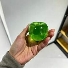 Juguete de estrés de apretón lento y textura suave como la mantequilla, en diseños creativos y divertidos de té verde, manzana azul, manzana rosa y manzana roja - Multicolor - Ver 11