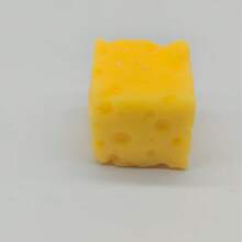 2pcs Cheese Block Squeeze Toy, Food-Shaped Stress Relief Toy, Adult Mini Sensory Decompression Toy, Cute Desktop Toy Gift, Workplace Stress Relief Toy, Party Game Gift 1/2/5pcs - Multicolor - View 10