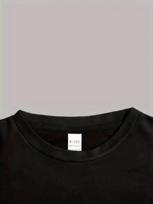 Fun Six Seven Bruh Internet Meme T-Shirt For Men - "Design With Dance Pose - Casual Round Neck Tee, Comfortable For All Seasons, Gift For Youth - style1 - 查看 2
