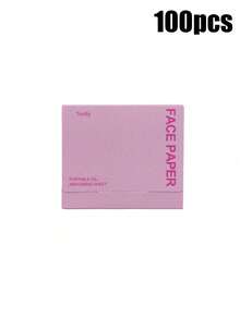 200/100 Peças Papel Absorvente de Óleo Facial + Puff de Pó Quadrado + 1 Espelho, Absorvente de Óleo e Controlador de Óleo, Copo Absorvente de Óleo Facial Refrescante e Portátil, Pode Absorver Óleo Facial em Excesso, Adequado para Homens, Mulheres, Iniciantes, Produto de Cuidados com a Pele - Multicolorido - Visão 12
