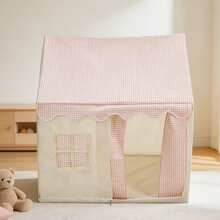 Château de jeu de maison, tente de jeu amusante pour enfants, plusieurs couleurs disponibles, avec fenêtres/rideaux/rideaux de porte, avec sac de rangement, base secrète/tente de couchage pour garçons et filles, cadeau d'anniversaire/Noël/Thanksgiving/Halloween, accessoires et lumières non inclus - Multicolore - Voir 6