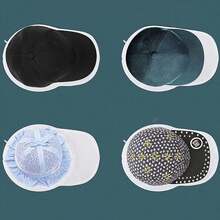 2/1pc Baseball Cap Washing Bag, Machine Washable Hat Cleaning Tool, Anti-Deformation Protective Hat Rack, Reusable Baseball Cap Storage Bag, Suitable For Travel And Home Use, Maintains Shape During Washing, Back To School Season, New Year Gift - Multicolor - View 7