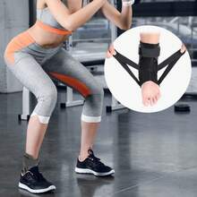 1pc New Quick-Lace Ankle Support, Adjustable Slim Fit, Lightweight Compression Ankle Wrap, Breathable Sports Ankle Compression Brace - Multicolor - View 7