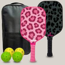 RANDISH Pickleball Paddle Set, 16mm Core Thickness, Includes 2 Pickleball Paddles, 4 Balls And 1 Storage Bag - Multicolor - View 15
