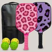 RANDISH Pickleball Paddle Set, 16mm Core Thickness, Includes 2 Pickleball Paddles, 4 Balls And 1 Storage Bag - Multicolor - View 16