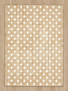 Chilai Home Vintage Patterned Area Rug, Soft Non-Slip Boho Carpet For Living Room & Bedroom, Runner Rug, Washable Kitchen Rug, Home Decor Rug, Made In Türkiye - White - View 2