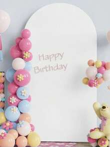 1 Set Metal Rectangular Archway Set, Suitable For Birthday, Wedding, Bridal Shower, Graduation, Anniversary, Baptism, Summer, Theme Party, Backdrop, Home Decor, Valentine's Day, Halloween, Christmas, Thanksgiving - Gold - View 6