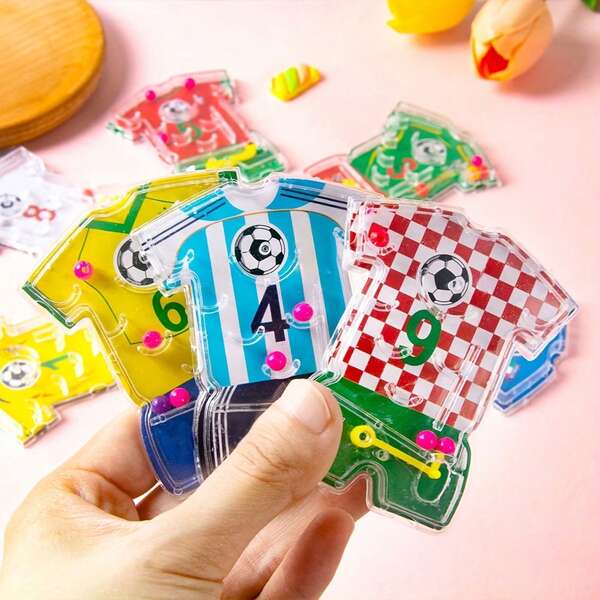 1/8/16 piezas Juguetes de juego de canicas estilo camiseta de fútbol, recuerdos de fiesta con tema de fútbol, adecuados para recompensas en el aula y accesorios de juegos interactivos de fiesta, regalos para Halloween, Pascua, Carnaval, Acción de Gracias y Navidad
